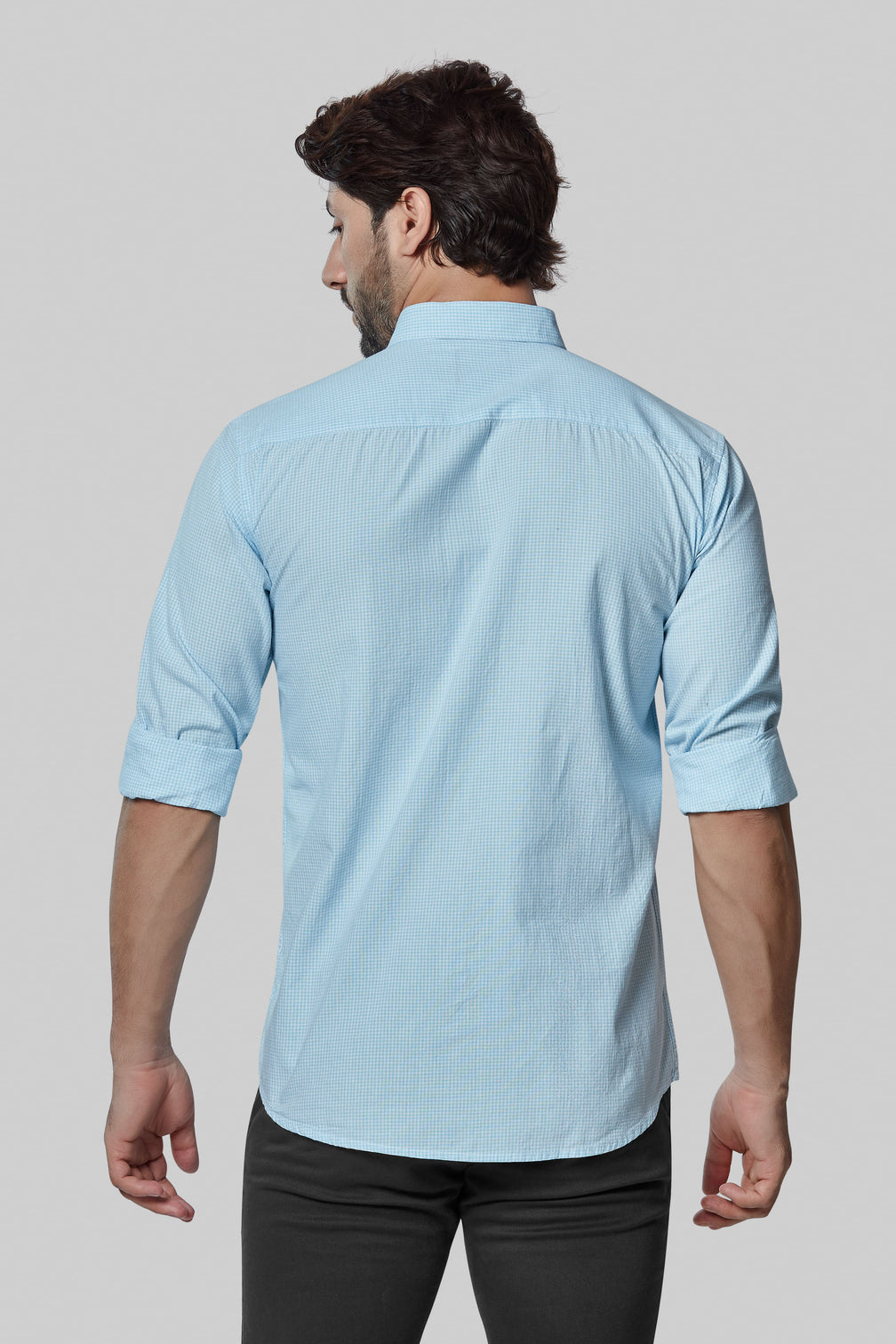 Men’s Cotton Check Shirt