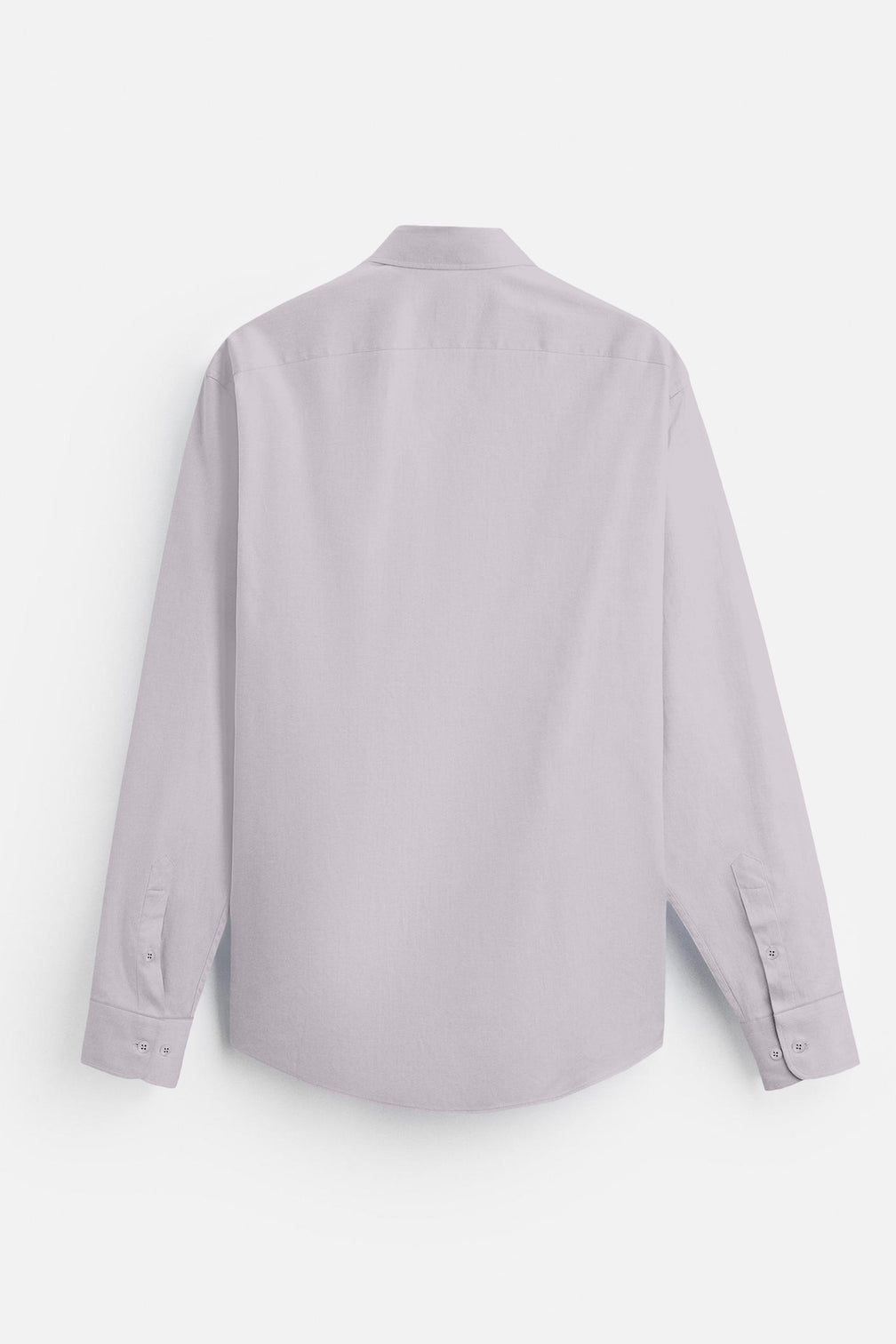 Blacklogy Men's Premium Cotton Grey Double Pocket Full Sleeve Shirt